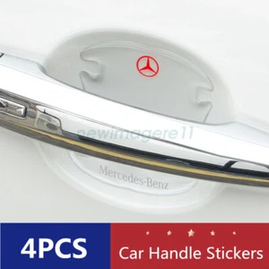 4* Transparent Car Door Handle Films Sticker Anti Scratch Protector Accessories - Picture 1 of 10