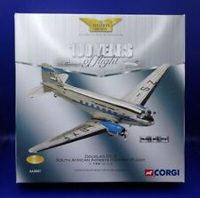 Limited 1/144 Douglas DC-3 South African Airways Diecast Model AA30007 Polished