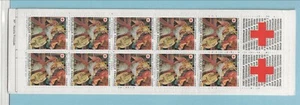 FRANCE Sc B574 H BOOKLET OF 1985 - RED CROSS - ART - (CT5) - Picture 1 of 1