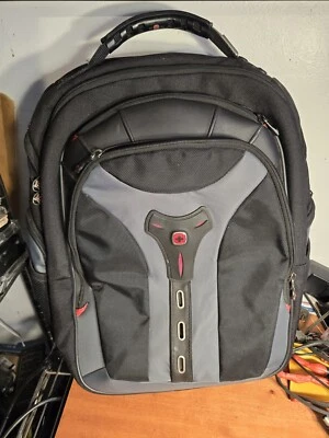 Swiss Gear Wenger  17 inch Laptop Backpack - Black/Gray - Image 1 of 2