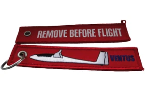 Schlüsselanhänger Remove before flight   Ventus  ca 13x2,5, cm - Picture 1 of 1