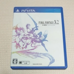 Final Fantasy X-2 HD Remaster PS Vita PlayStation Used Tested - Picture 1 of 4