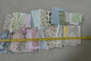 Lot, Quilt Cotton Pieces & Scraps, 3 Pounds & 3 Ounces, S17 - Picture 1 of 7