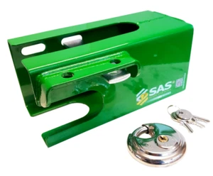 SAS VAULT HITCHLOCK, TRAILER ENCLOSED HEAD COUPLING LOCK, SPARE KEYS - Picture 1 of 3