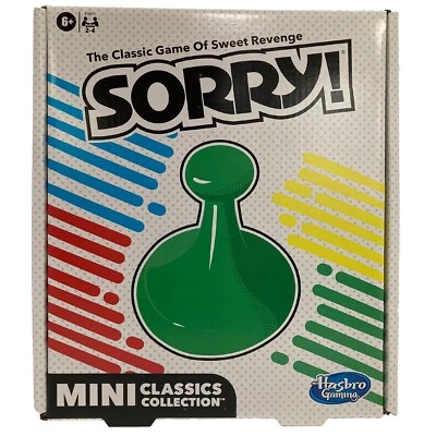 Hasbro Boardgame Sorry!  Mini Classics Collection Box - Image 1 of 4