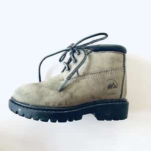 Colorado Toddler Work Boots, Gray, Lace Up, Size 5 Boys - Picture 1 of 10