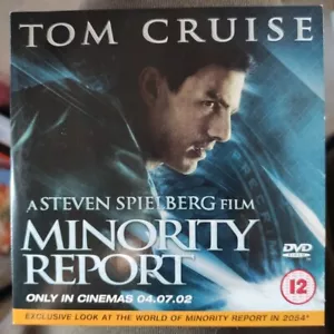Minority Report Rare Promo Disc DVD Making Of & Production Promotion Disc VGC π - Picture 1 of 3