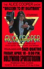 ALICE COOPER REPLICA 1975 CONCERT POSTER