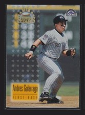1997 TOPPS STARS MLB ALWAYS MINT FOIL PARALLEL #26 ANDRES GALARRAGA ROCKIES RARE