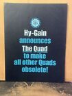 Hy-gain Announces “The Quad”  Antenna Dealer  (Brochure)
