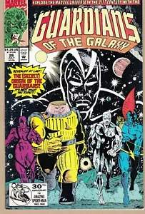 GUARDIANS OF THE GALAXY #26 1992 -ORIGIN RETOLD-c/s VALENTINO/ MONTANO...VF/NM - Bild 1 von 2