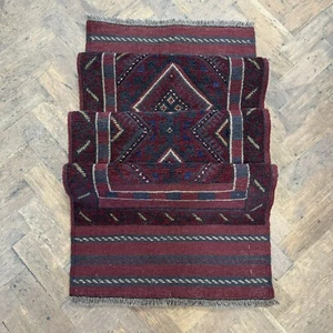 Handmade Afghan Mushwani Carpet Runner 100% Wool - Picture 1 of 5