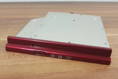 DVD Brenner mit Fronblende Rot GT10N 000HV6 aus Dell Vostro 1520 1720 1750 - Image 1 of 3