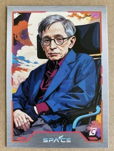 2025 Cardsmiths Space Galactic #60 Stephen Hawking - Picture 1 of 2