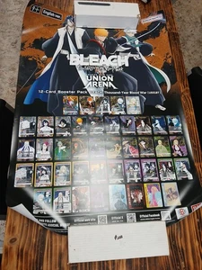 Bandai Union Arena Bleach Thousand Year Blood Warpromo Poster (JE) - Picture 1 of 1