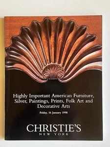 Christies Auction Catalog Highly American Furniture Paintings New York Jan 1998 - Picture 1 of 3
