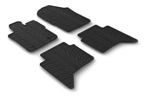 Set tappeti su misura in gomma - compatibile per  Ford Ranger (05/22>) automatic - Foto 1 di 6