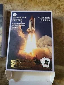 New Kennedy Space Station Playing Cards 54 Pictures Unopened Inside - Picture 1 of 3