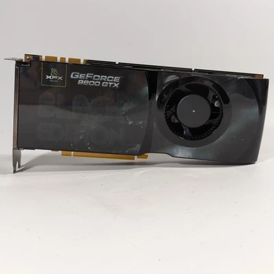 XFX NVIDIA GeForce 9800 GTX 512MB GDDR3 PCIe Graphics Card 2x DVI S-Video - Image 1 of 4