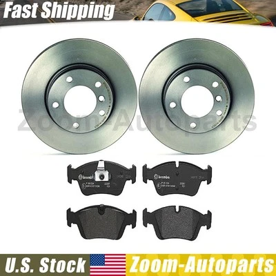 布雷博 OE 前刹车转子和刹车片套件适用于 2003 2004 2005 年宝马 Z4 — 第 1/4 张图片