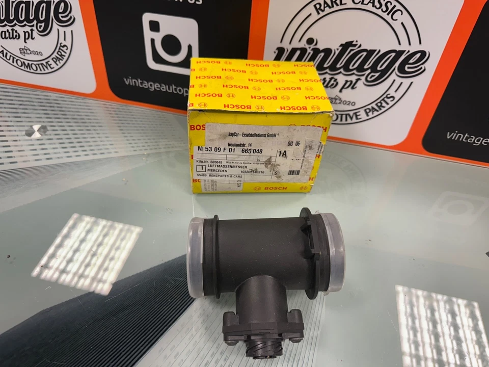 Sensor de fluxo de ar de massa Bosch fabricante de equipamento original para 1994-1996 Mercedes-Benz C220 0280217100 - Imagem 1 de 1