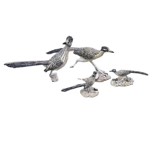 Vintage 1996 Road Runner 4 - Figurines Set – American Legacy Wildlife Collection - Picture 1 of 18