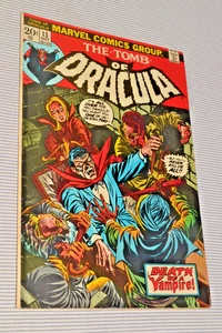 Tomb of Dracula #13 3rd App of Blade 1st Cameo of Deacon Frost 1973 Marvel Comic - Picture 1 of 6