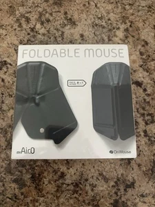 OriMouse Foldable Wireless Mouse Black myAir.0 Portable Bluetooth Ultra-Thin - Picture 1 of 4