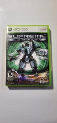 Supreme Commander (Xbox 360) With Manual- Untested - Image 1 of 4