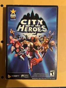 Cryptic Studios City of Heroes (PC, 2004) CIB Manuals Maps - Picture 1 of 5