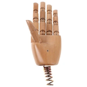  Holz-Künstler-Zeichenpuppe, bewegliche Schaufensterpuppe mit flexiblen - Bild 1 von 12