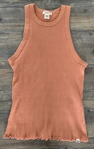 Billabong Girls Tank Top Burnt Orange Large EUC - Picture 1 of 6