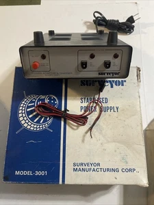 Cargador de batería adaptador de CA Surveyor modelo 3001 de colección fuente de alimentación de radio CB - Imagen 1 de 5