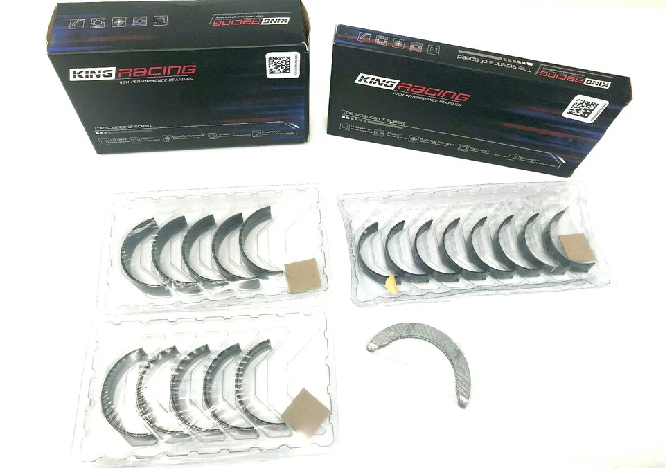 Rolamentos principais e de haste King Racing STD compatíveis com Nissan SR20DET SR20 S13 S14 S15 200SX - Imagem 1 de 1