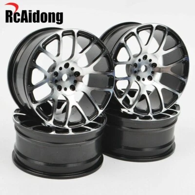RcAidong Aluminium Felgen Für Tamiya TT-01 TT02 1/10 RC Drift on-Road Racing Car - Bild 1 von 4