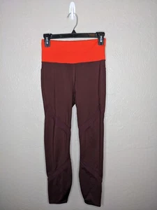 Medias Athleta para mujer pequeñas antiguas borgoña tenacidad 7/8 Powerlift 487732 - Imagen 1 de 6