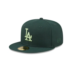 New Era Los Angeles Dodgers State Fruit 59Fifty Hat Green 7 1/2  7 5/8 Avocado - Picture 1 of 5
