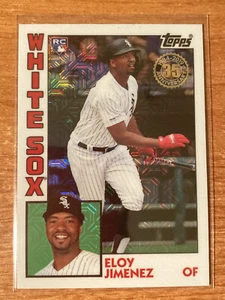Eloy Jimenez 2019 Topps Update Silver Pack Refractor RC #T84U-12 - Picture 1 of 2