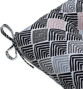 Pillow Perfect Outdoor/Indoor Belk Shadow Tufted Bench/Swing Cushion, 48" x 18" - Picture 1 of 3