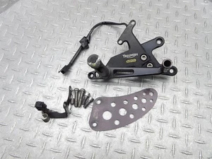 2013 13-17 Triumph Daytona 675 675R Arrow Right Rearset Pedal Foot Peg Bracket - Picture 1 of 13