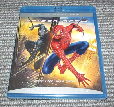 Spider-Man 3 (Blu-ray Disc, 2007) Brand New / Fast Shipping - Image 1 of 2