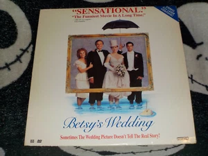 Betsy's Wedding Laserdisc LD Molly Ringwald Alan Alda Joe Pesci Free Ship $50 - Picture 1 of 2