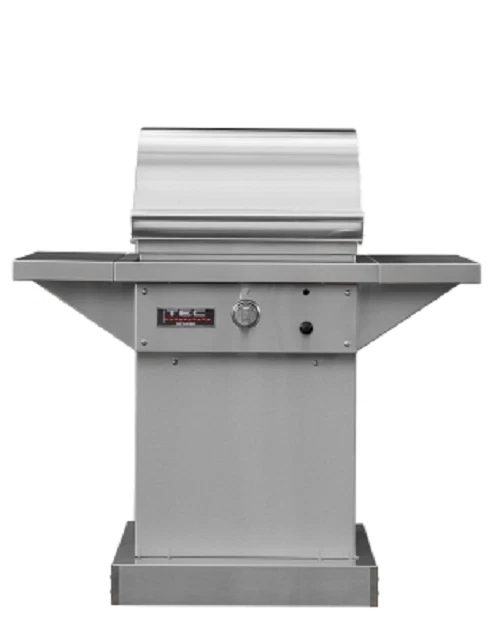 TEC Sterling 26" Propane Gas Grill On Stainless Steel Pedestal STPFR1LPPED - Image 1 of 1