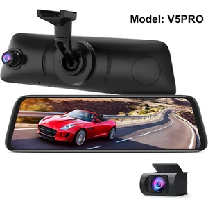 AUTO-VOX OEM Rear View 9.35'' Mirror Camera 1080P Full Touch Screen Dash Cam US - Picture 1 of 9