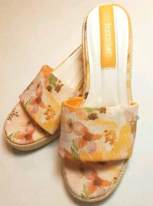 NWOT Franco Sarto L- Pony3 Womens Slides In Melon Size 6.5 - Picture 1 of 15