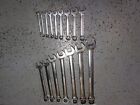 VINTAGE 16 SNAP-ON 12 POINT COMBINATION WRENCHS #OEX Pat. 3273430 1 1/4' - 1/4"