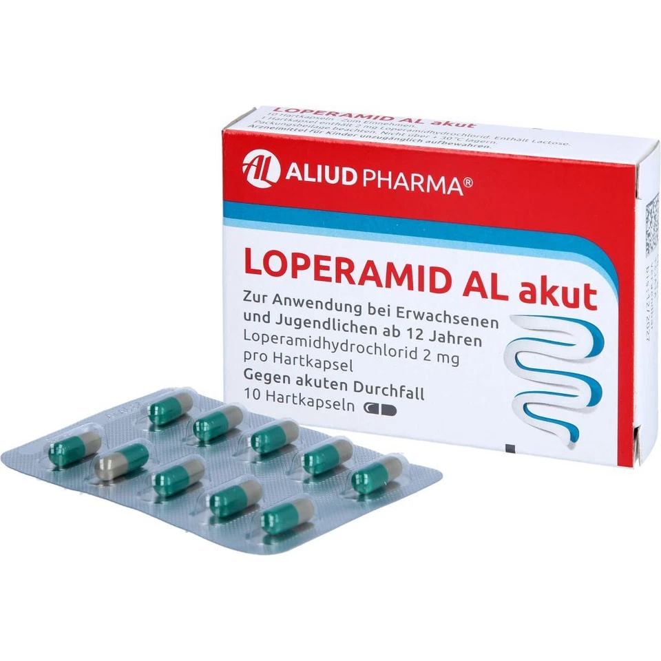 Aliud Pharma Loperamid AL Akut - 10 Hartkapseln