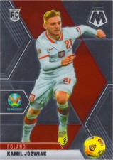 Kamil Jozwiak RC 2021 Panini Mosaic UEFA Euro 2020 Soccer Rookie Card #67 Poland