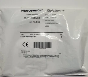 NUOVO Allen-Bradley FOTOINTERRUTTORE 42EF-R2MPBV-F4 SER B - Foto 1 di 2