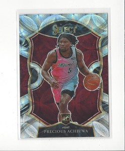 2020-21 Select Prizms Scope #80 Precious Achiuwa RC Rookie Heat